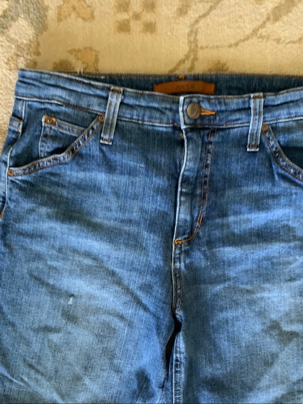 Joe's Jeans the wasteland gaucho, high-rise, wide leg crop - Picture 4 of 6